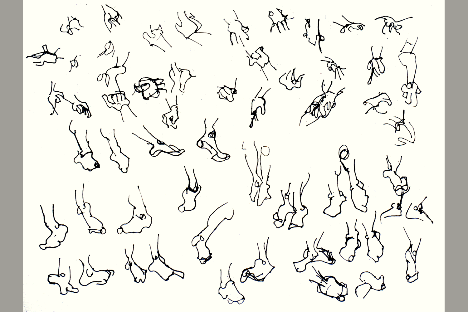 feet and hands