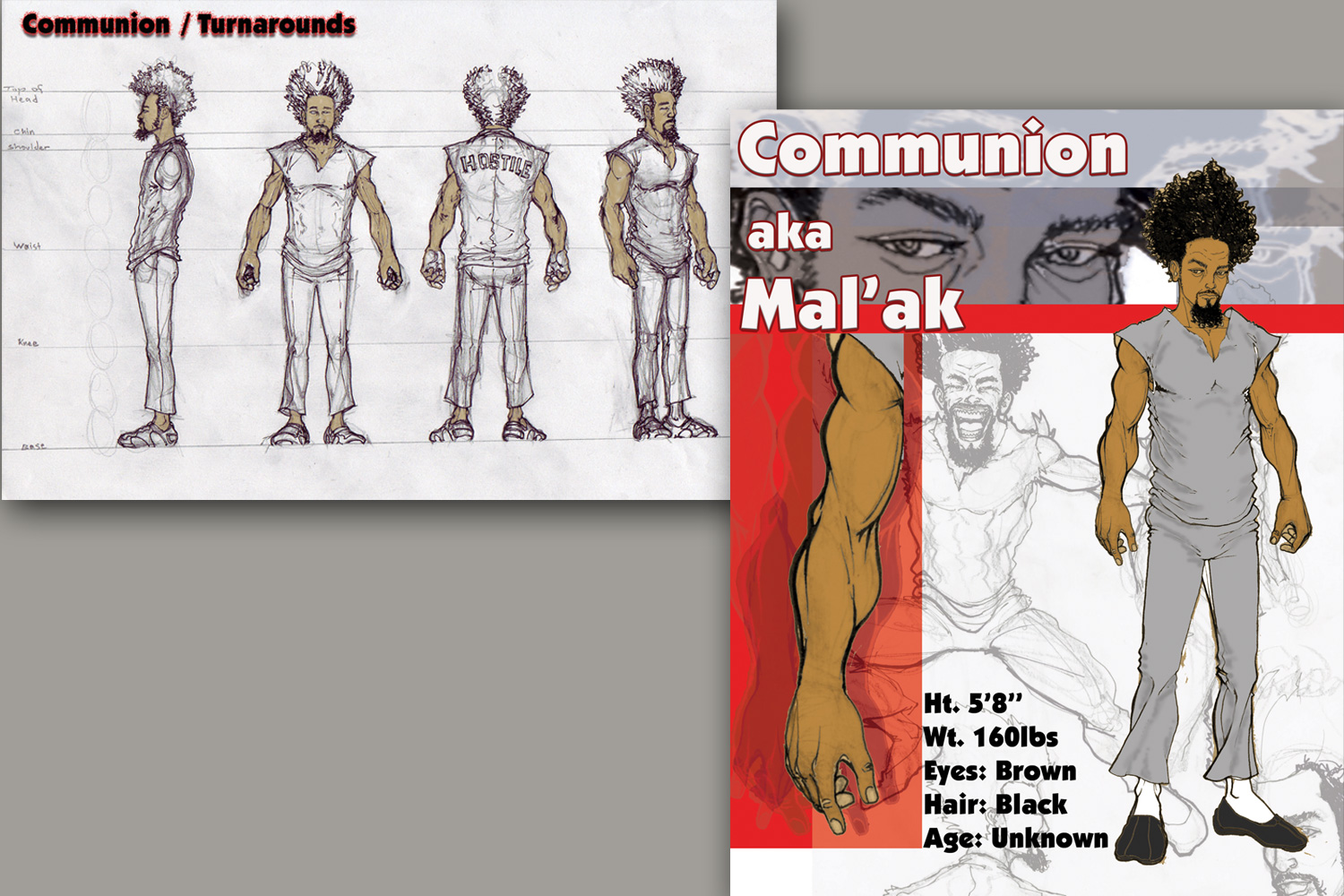 Mal’ak Character Design