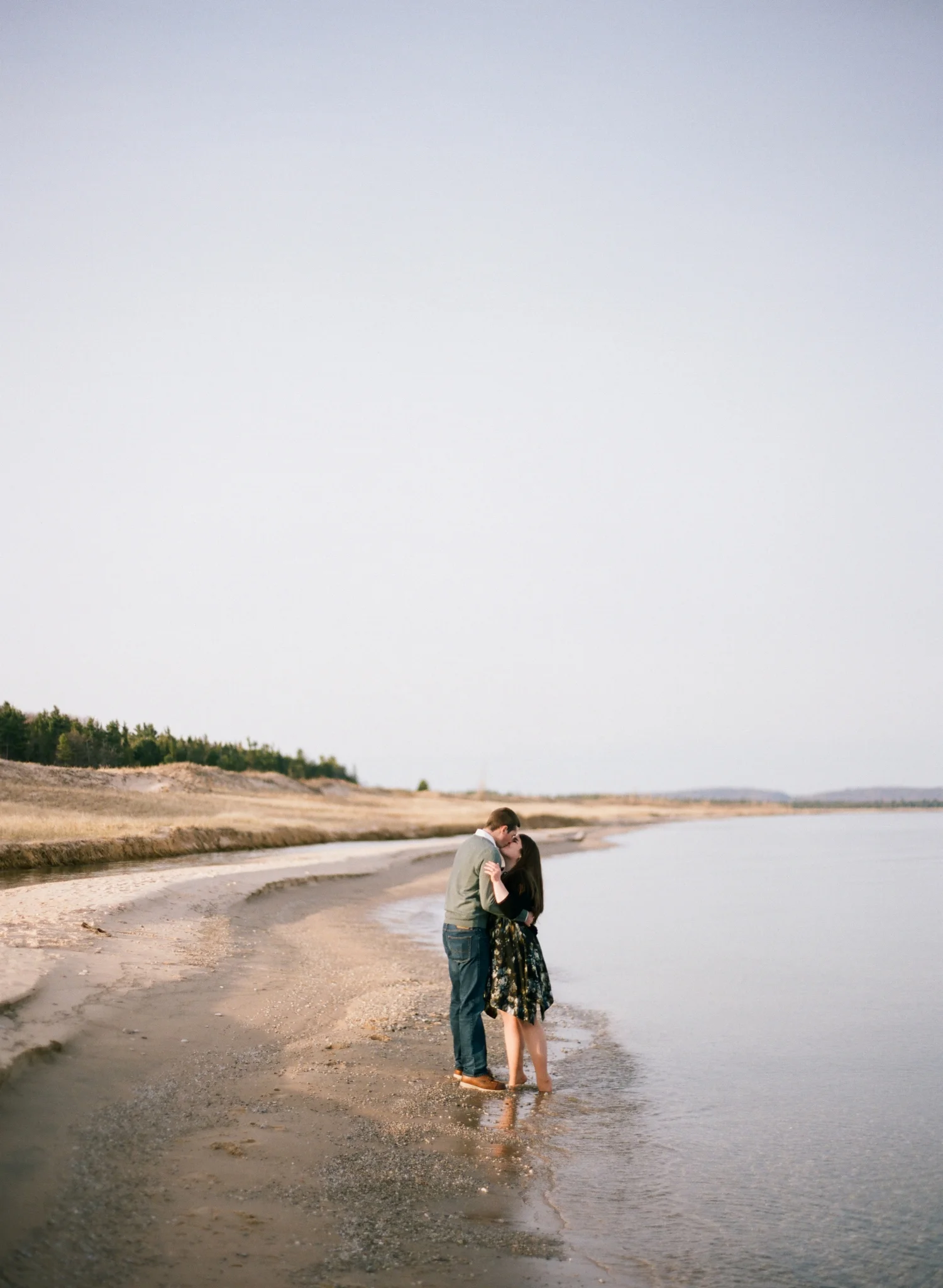 Engagement Session on Sleeping Bear Dunes