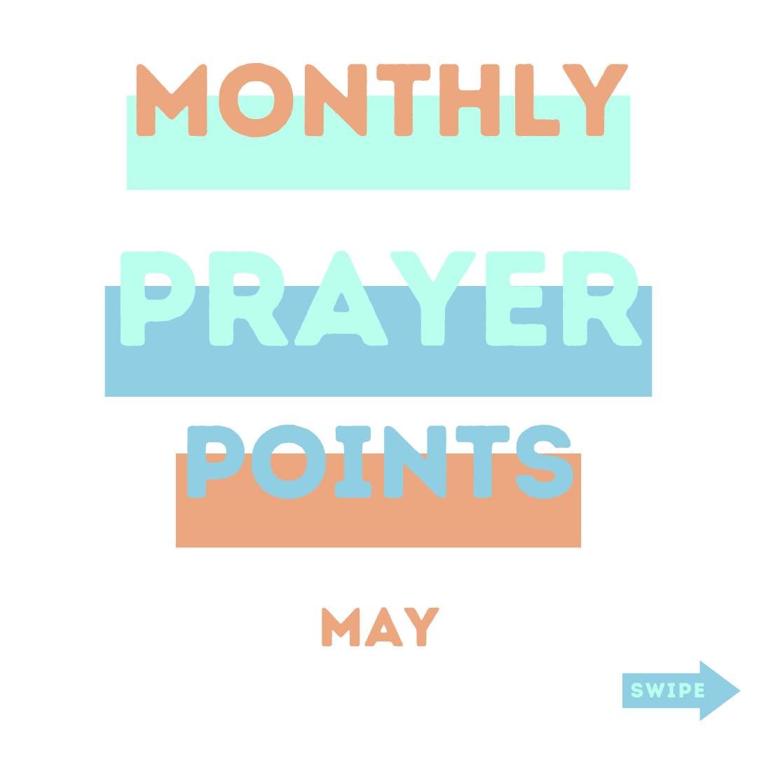 May&rsquo;s Prayer Points are out! Prayer is a simple, profound way to advocate for our students and mission. Join us.