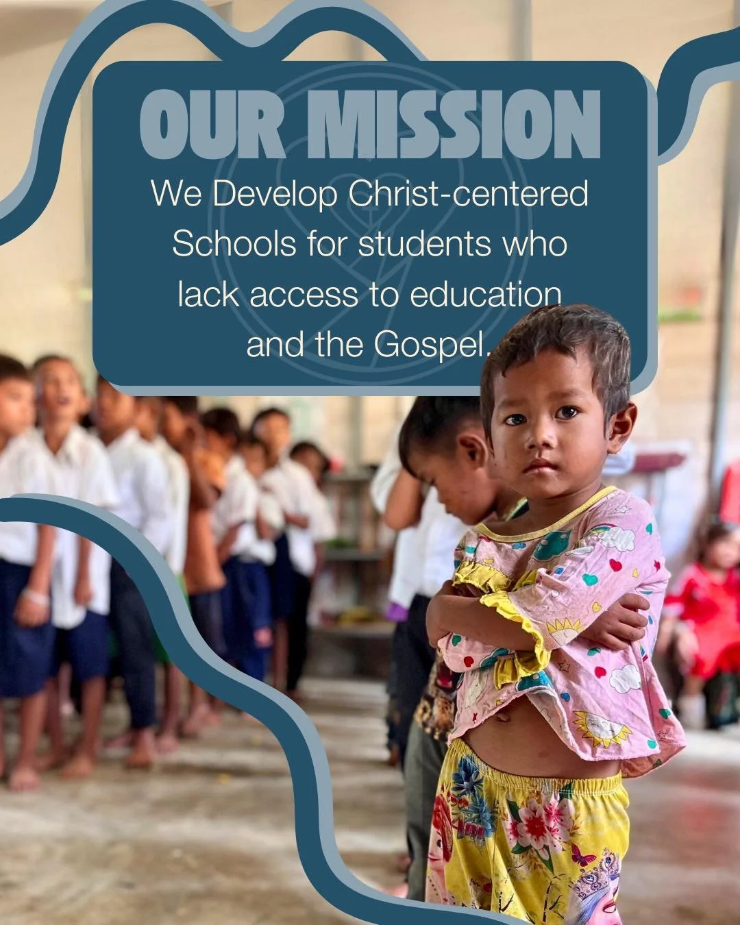 Our mission is simple but powerful:
We develop Christ-centered schools for students who lack access to education and the Gospel.

Because we believe education + faith = lasting transformation. 🙌

#OurMission