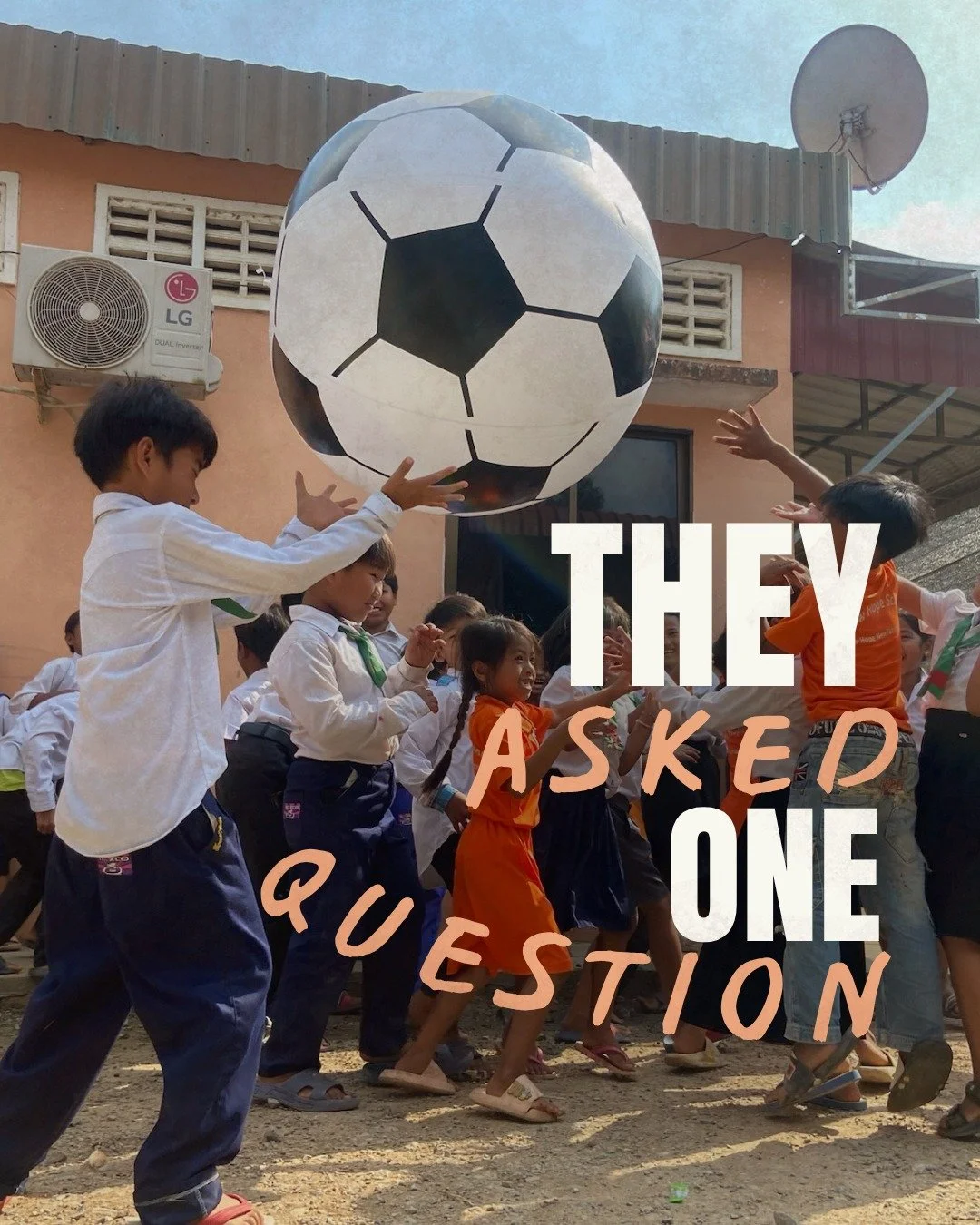 Something beautiful happened in Haiti recently.

During a lesson on the Trinity, students began asking deep questions. "How can someone receive the Holy Spirit?"

Their teacher walked them through the Word: Matthew 28:18&ndash;20 and John 3