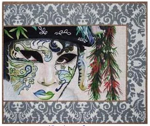 Lani 1014a Gray Damask Mask.jpg