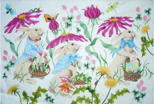 29 - 3 Bunnies with Baskets EST101.jpg