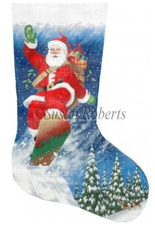 78 - TTAXS335 - SRoberts TTAXS335 Snowboarding Santa.jpg