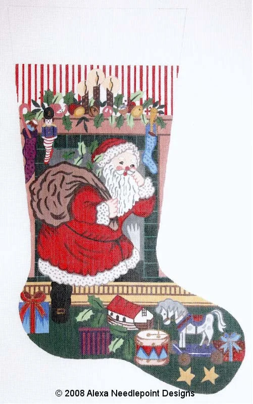 89 - 7181 Santa in Fireplace - Boy Gifts.jpg