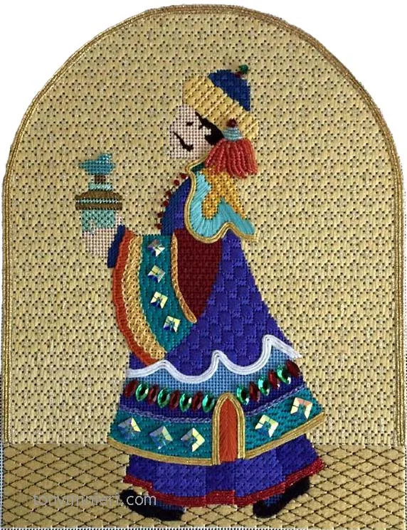 Stitched by BEANE Linda - Julia's Wiseman 1 NHX1A.jpg