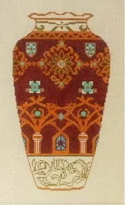 43 - C-502a Antique Vase - Red and gold 18.jpg