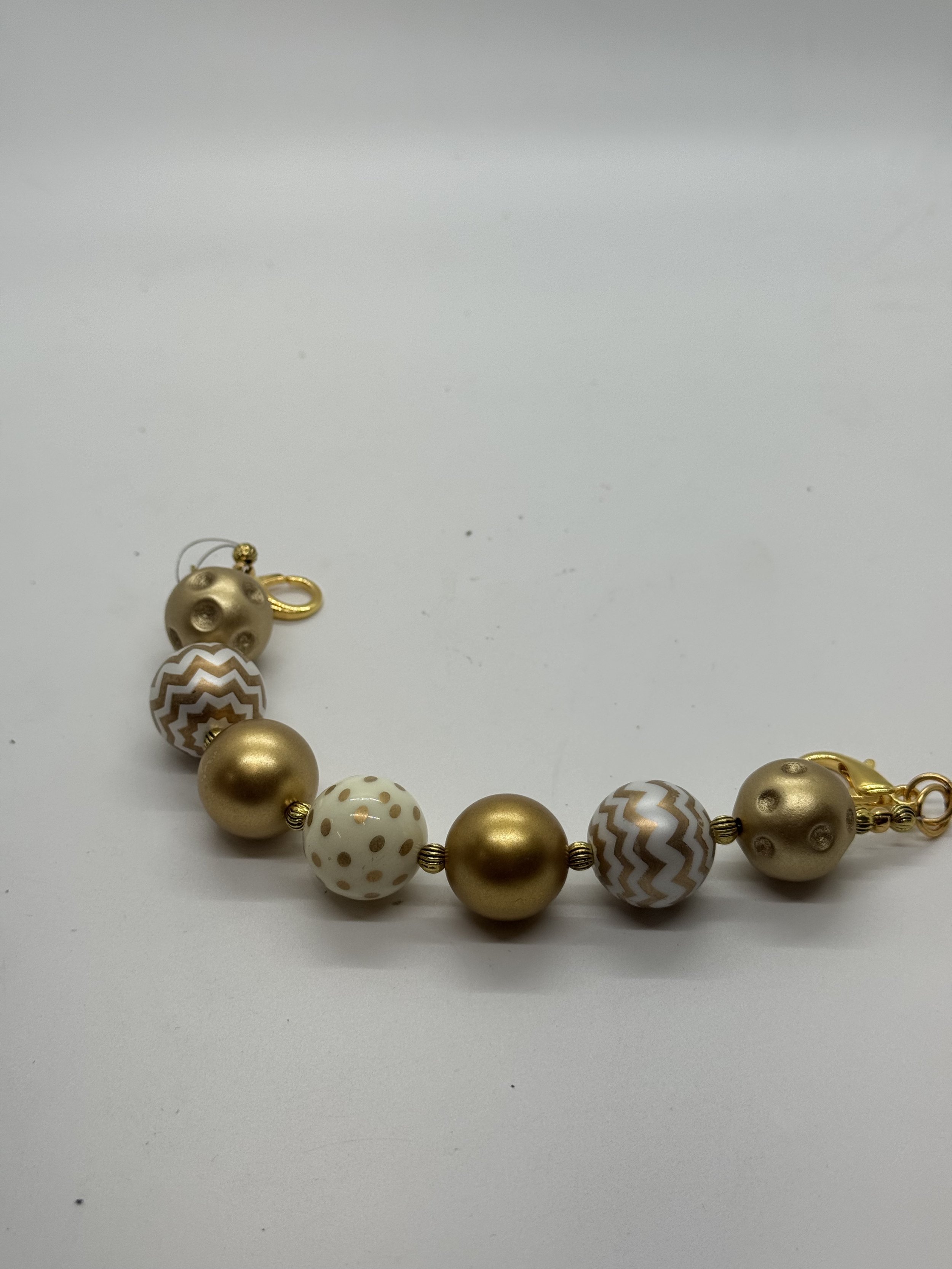 Gold Stars & Strips Beaded Handle.jpg