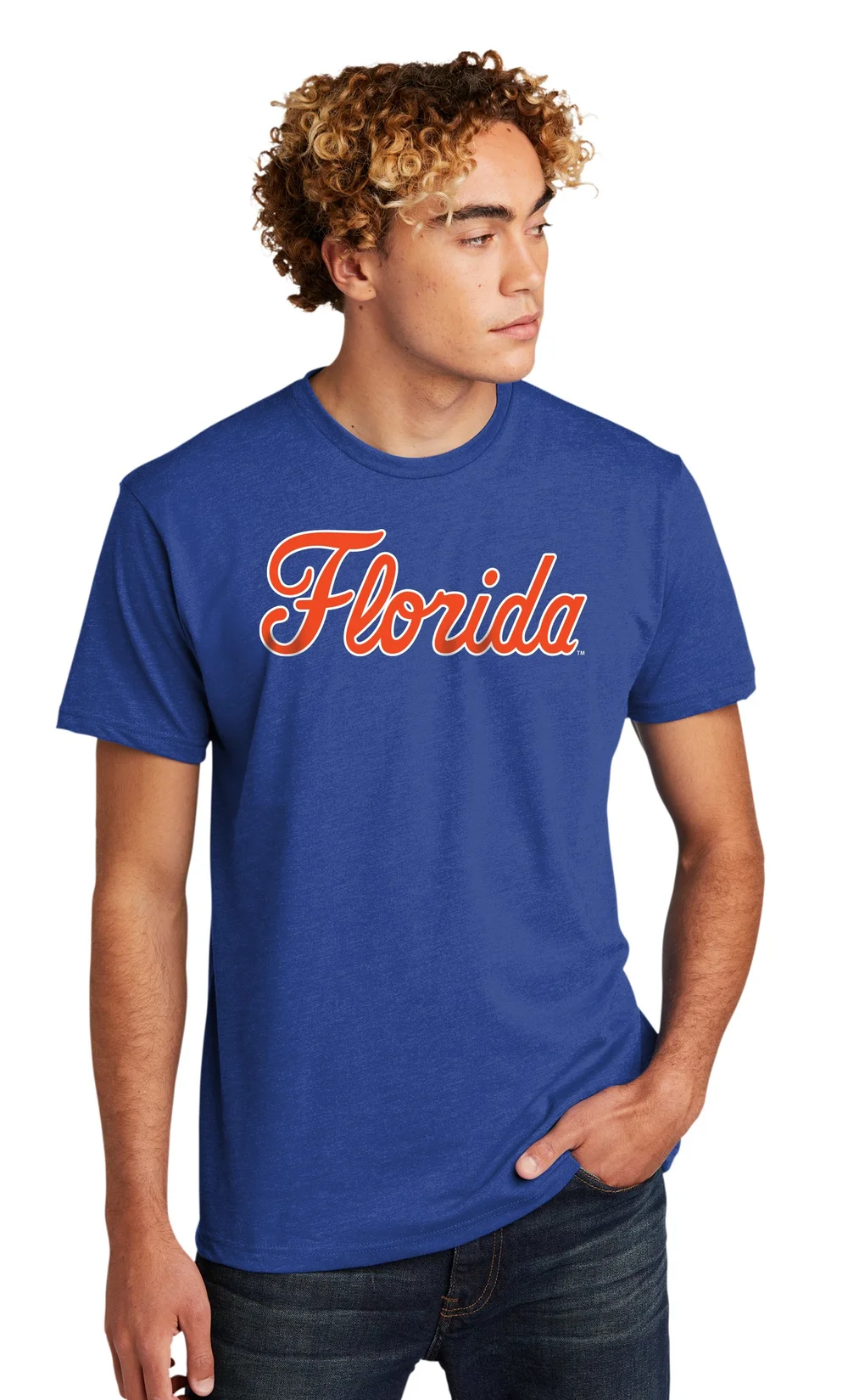 T-shirt Port Richey Florida - Taille M - Bleu Marine - 100% Coton - Occasion En Très Bon état - Thème Floride