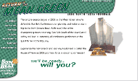 New Orleans Bowl/University of North Texas Website Design | moxiestudio.com