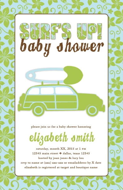 Baby Shower Invitation | moxiestudio.com