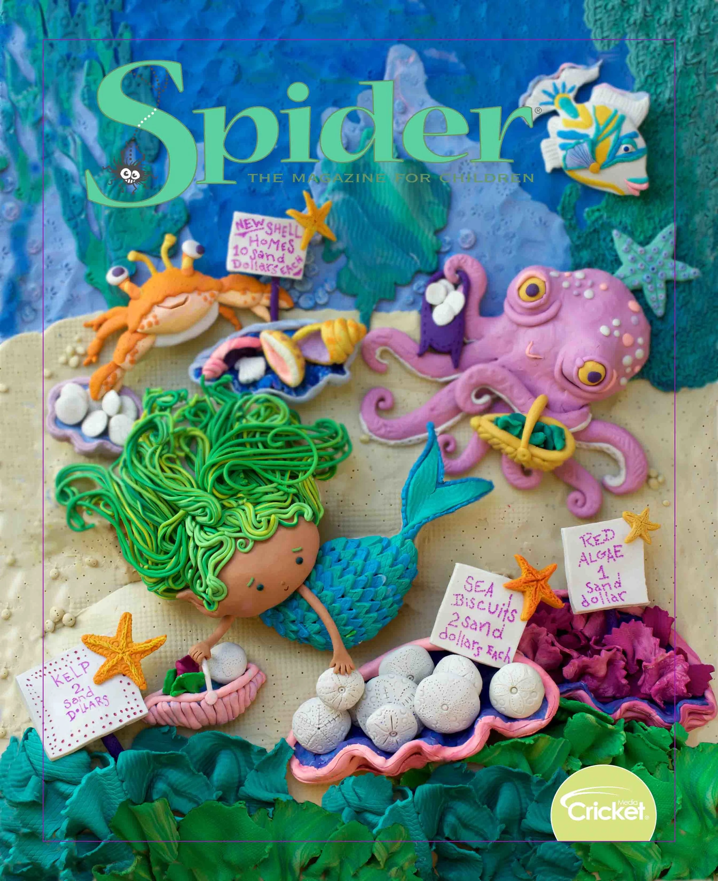 August 2019 Spider Magazine Cover