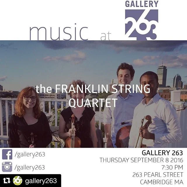 Tomorrow night!! Franklin and Beethoven will be there