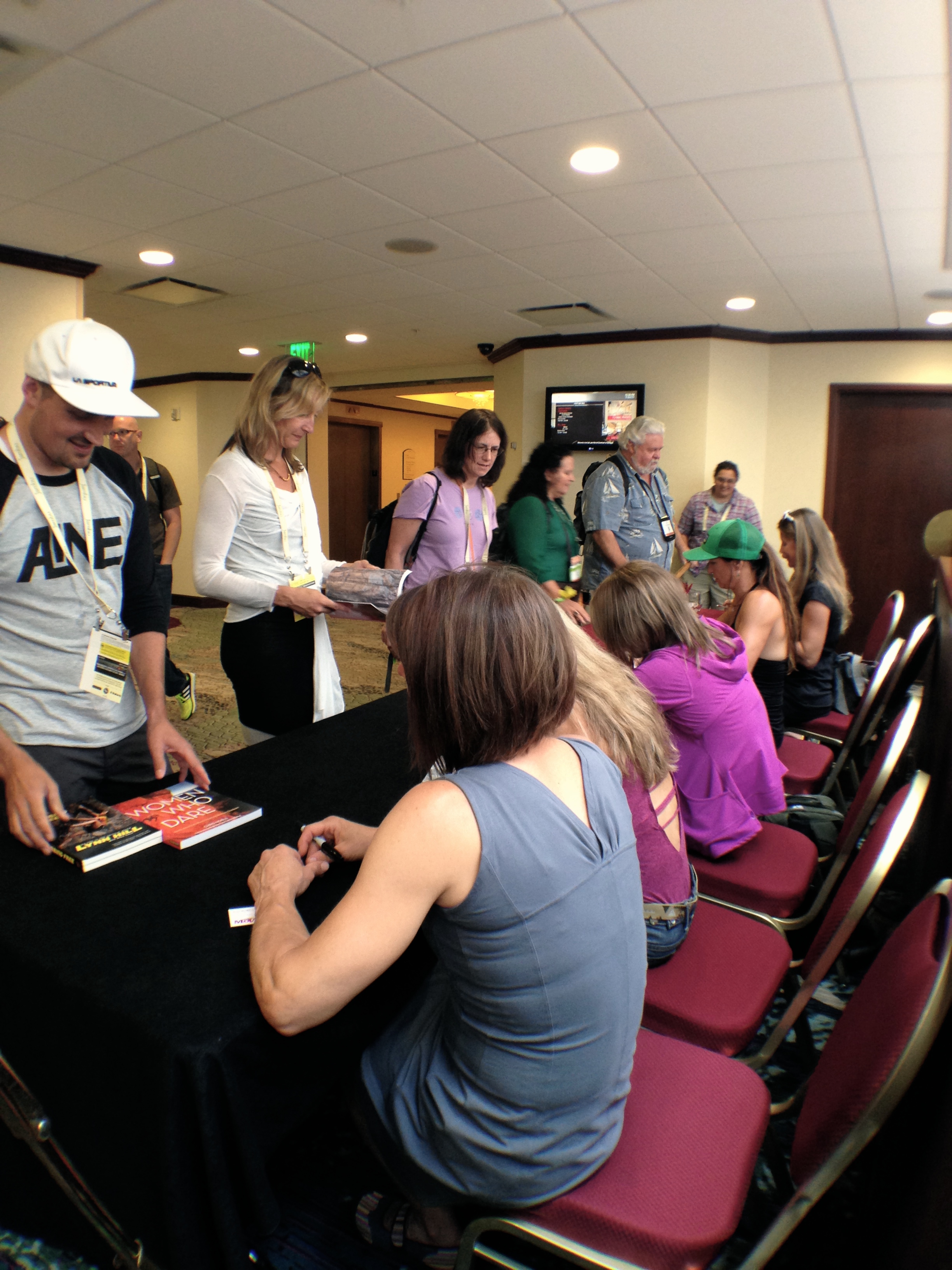 Book signing of 'Women Who Dare'