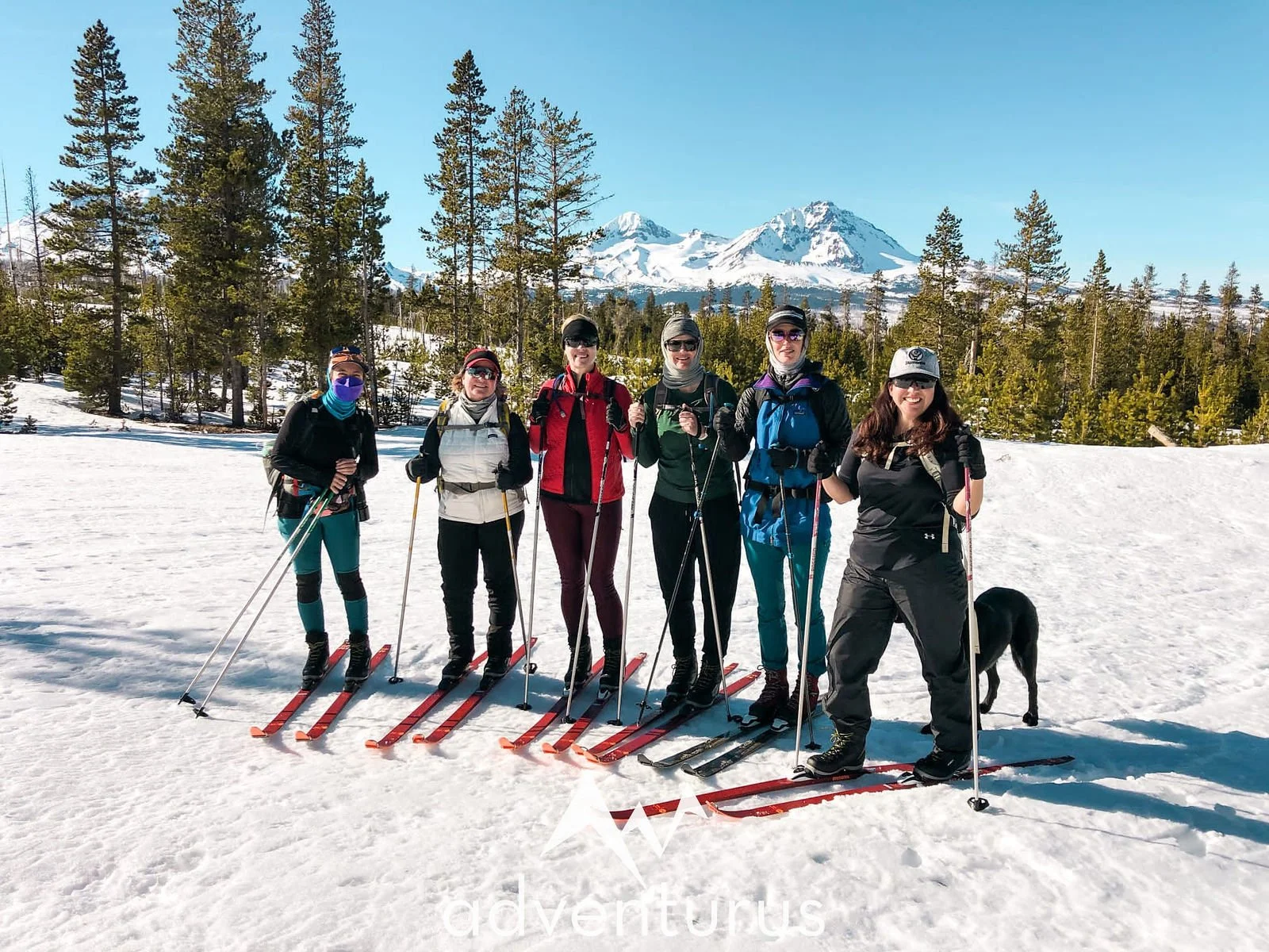 A 2022 visit to snowy mountains organized by AdventurUs