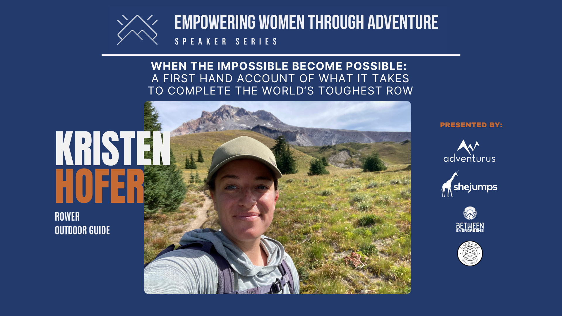 Jan 2026 Speaker Series Video Cover- Kristen Hofer