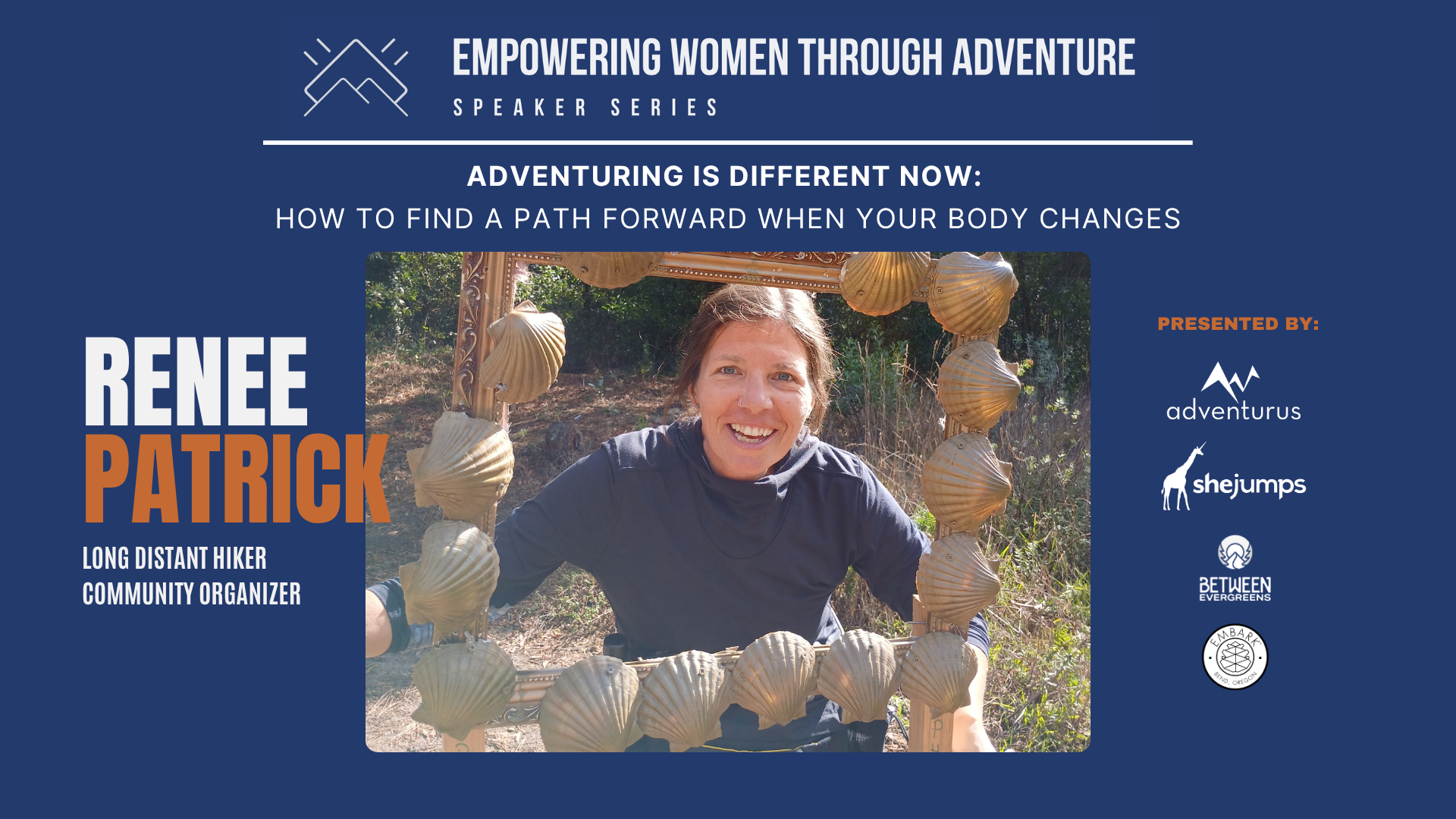 April  2026 Speaker Series Video Cover- Renee Patrick
