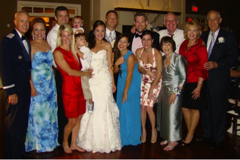From the wedding of Dick & Ruth Newton's granddaughter.