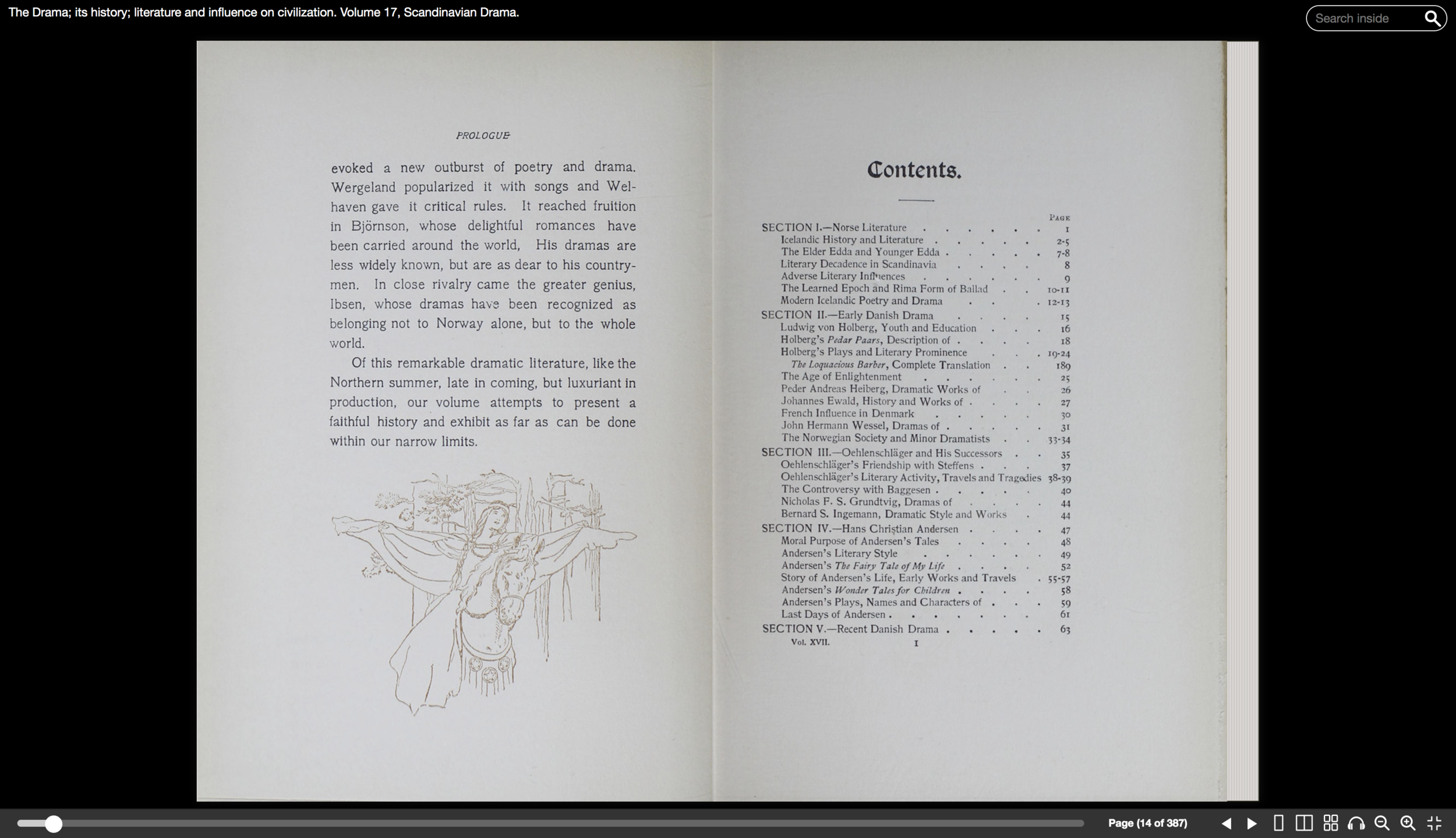    Prologue, Table of Contents   .  