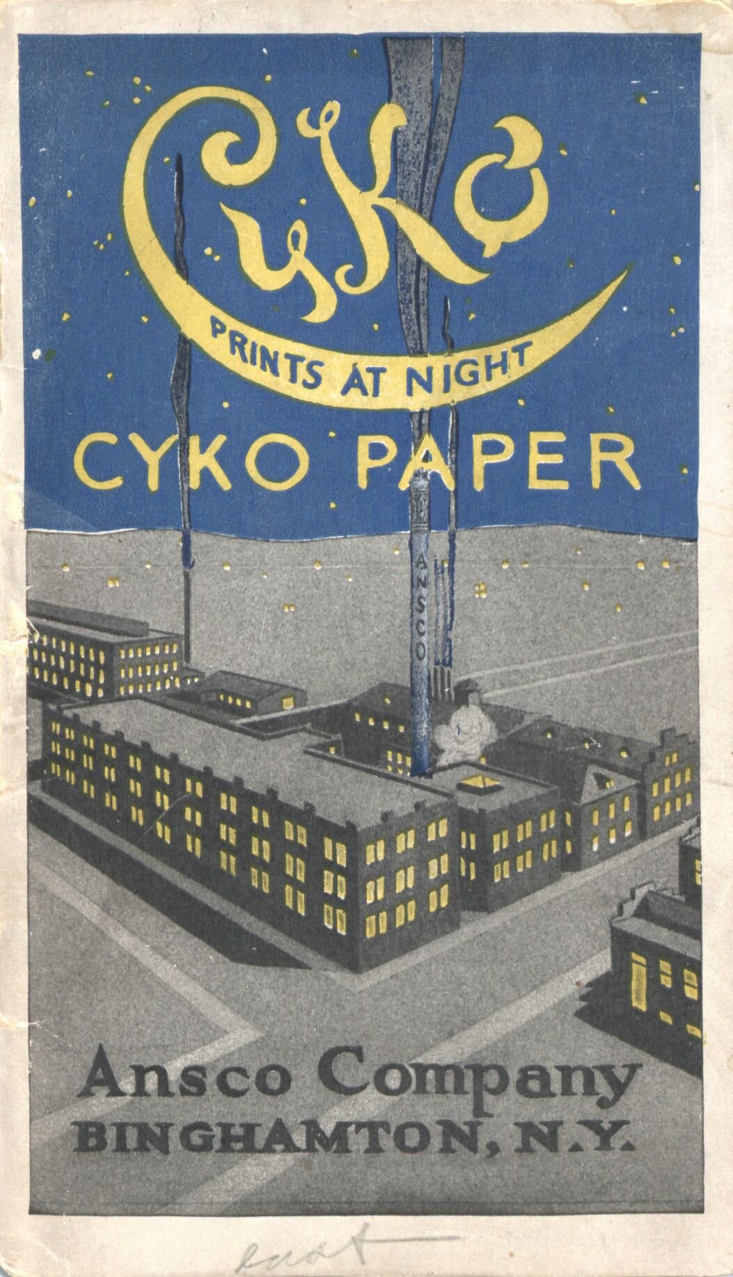     Cyko: The Positive of Photography    &nbsp;(Binghampton, NY: Ansco Company, 1914).  