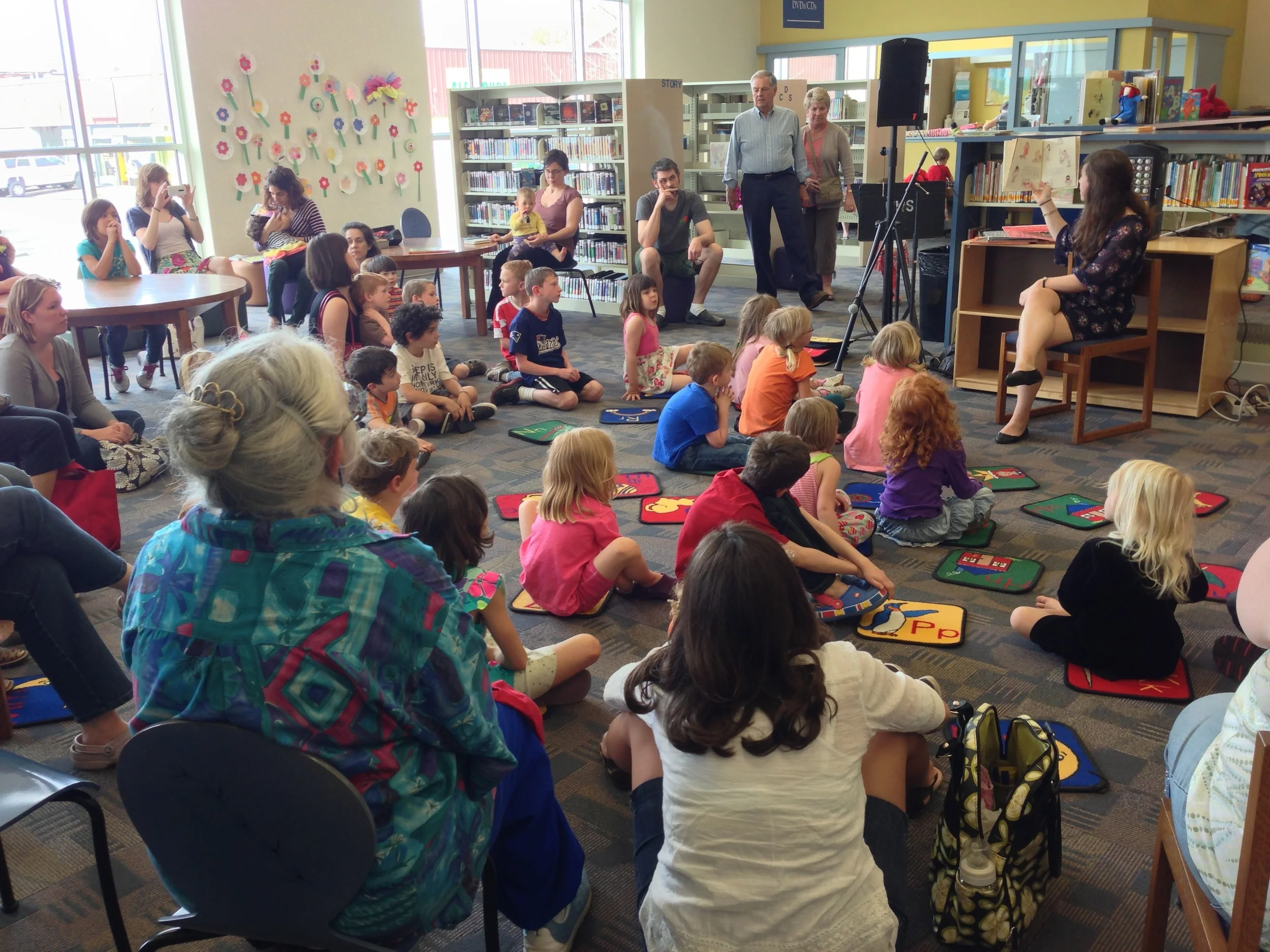 Storytime at the Walla Walla Public Library in 2013