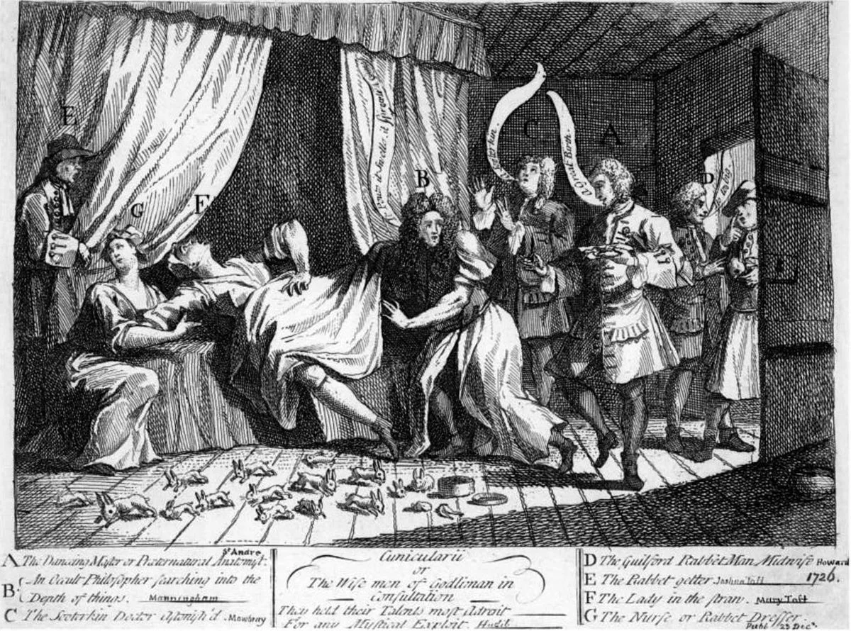 Hogarth’s Cunicularii or The Wise Men of Godliman in Consultation