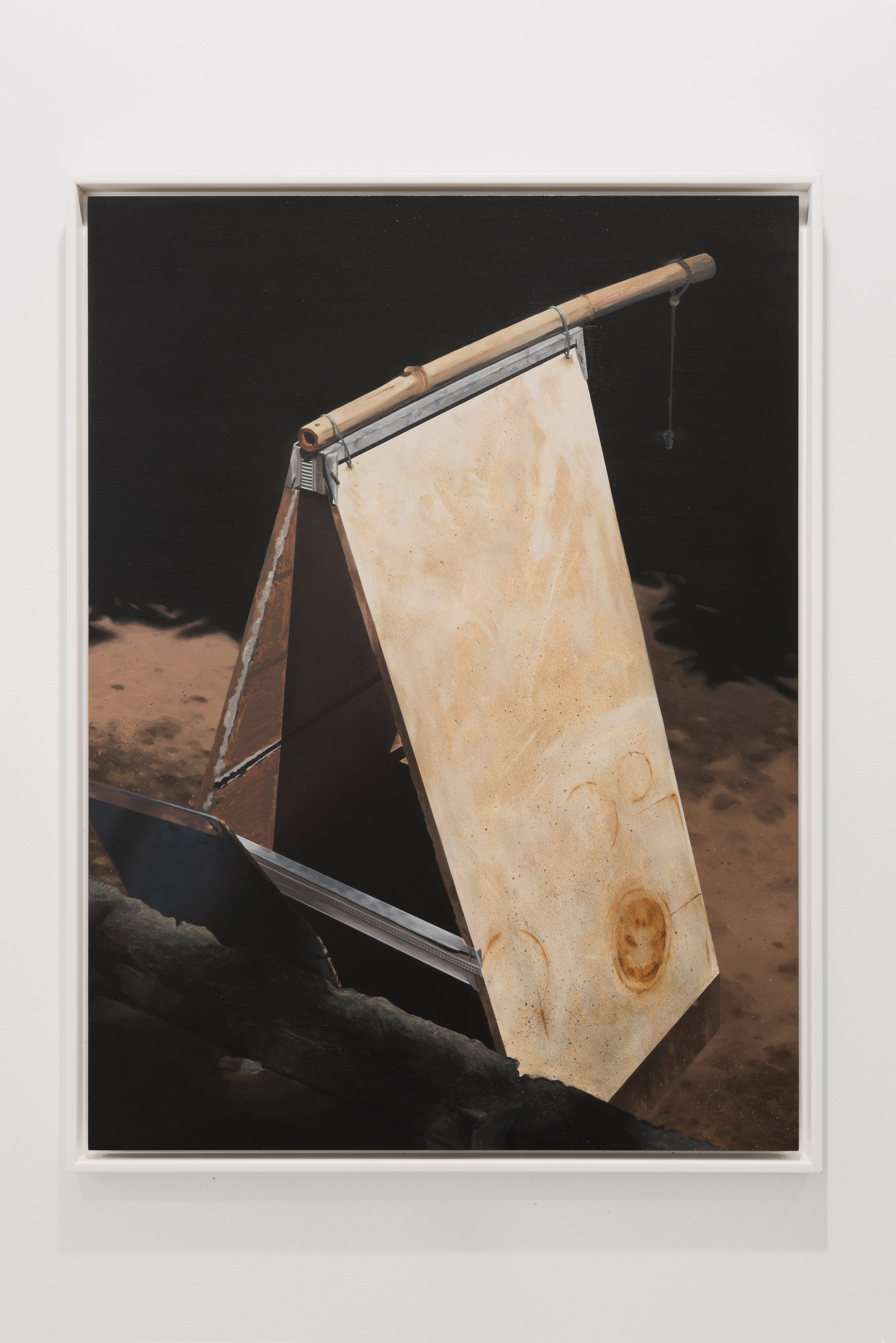    Interlude I  ,  oil on wood panel, 57,4x76 cm    2017  