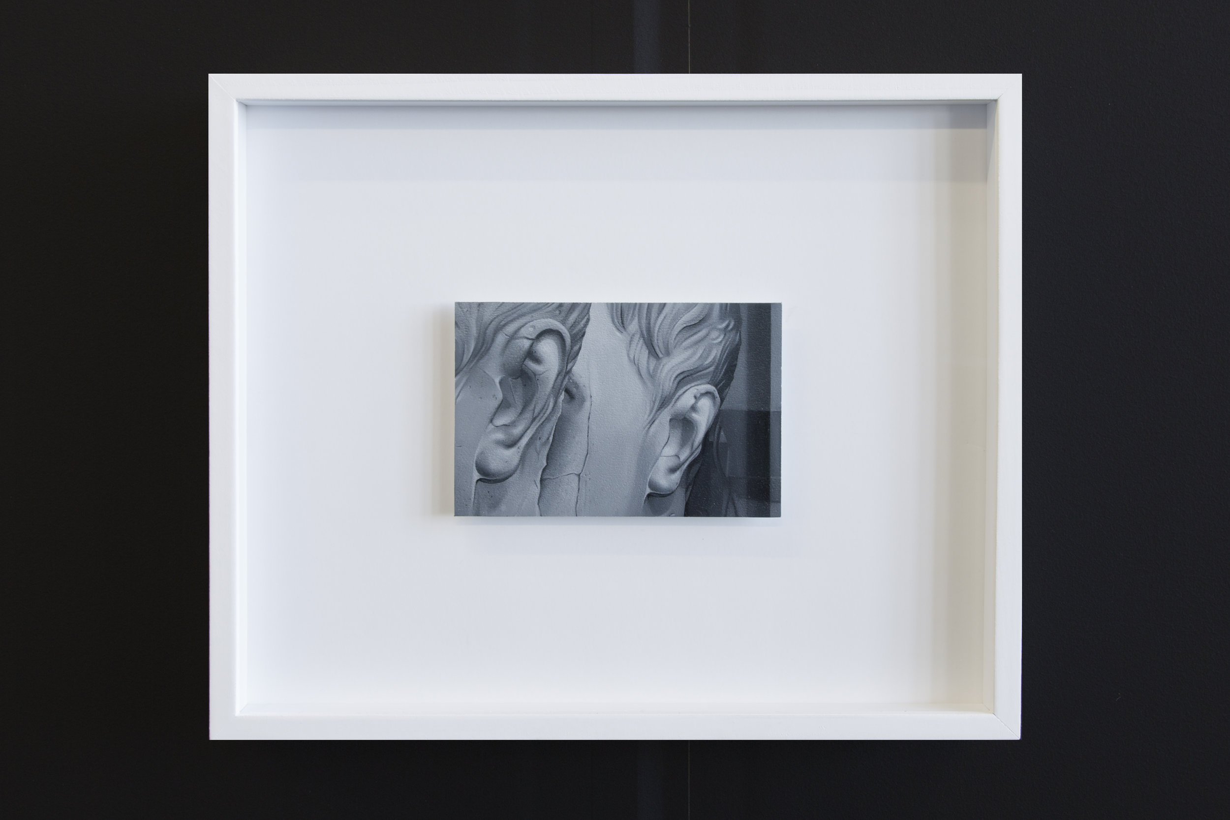    Tinnitus  ,  oil on panel , 10x15cm (31x37cm framed)   2018  