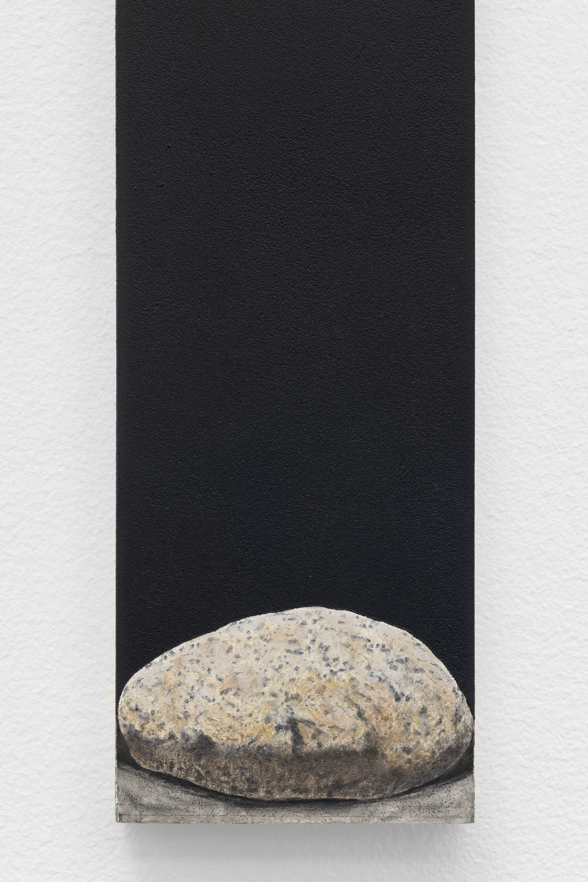    Rockstar (After V.C.)  , oil on wood panel, 210×11cm  2026 