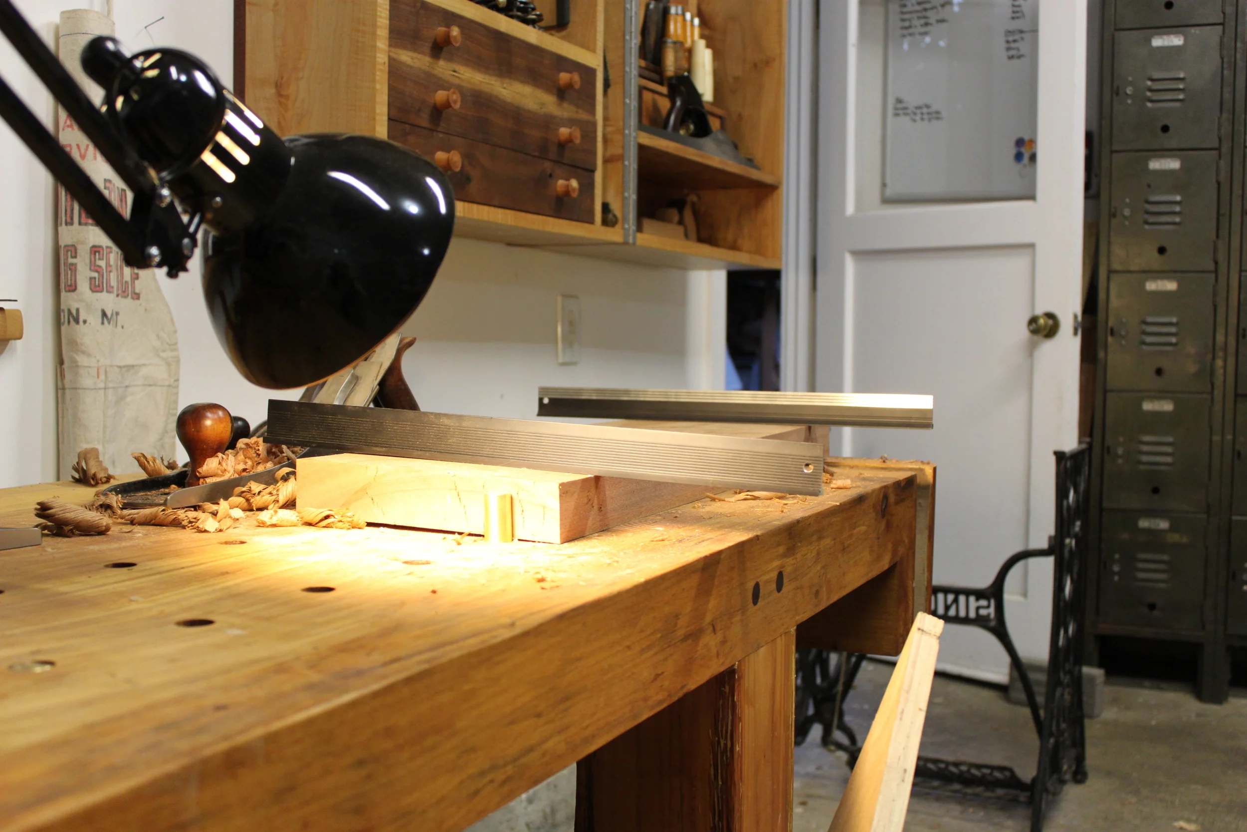 Winding sticks, commercial or homemade, really help to point out twist, though in this case, it was pretty obvious.
