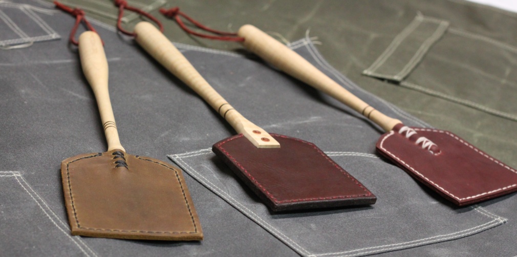 World's fanciest fly swatters- proof that working together, sharing knowledge and skill produces great results.