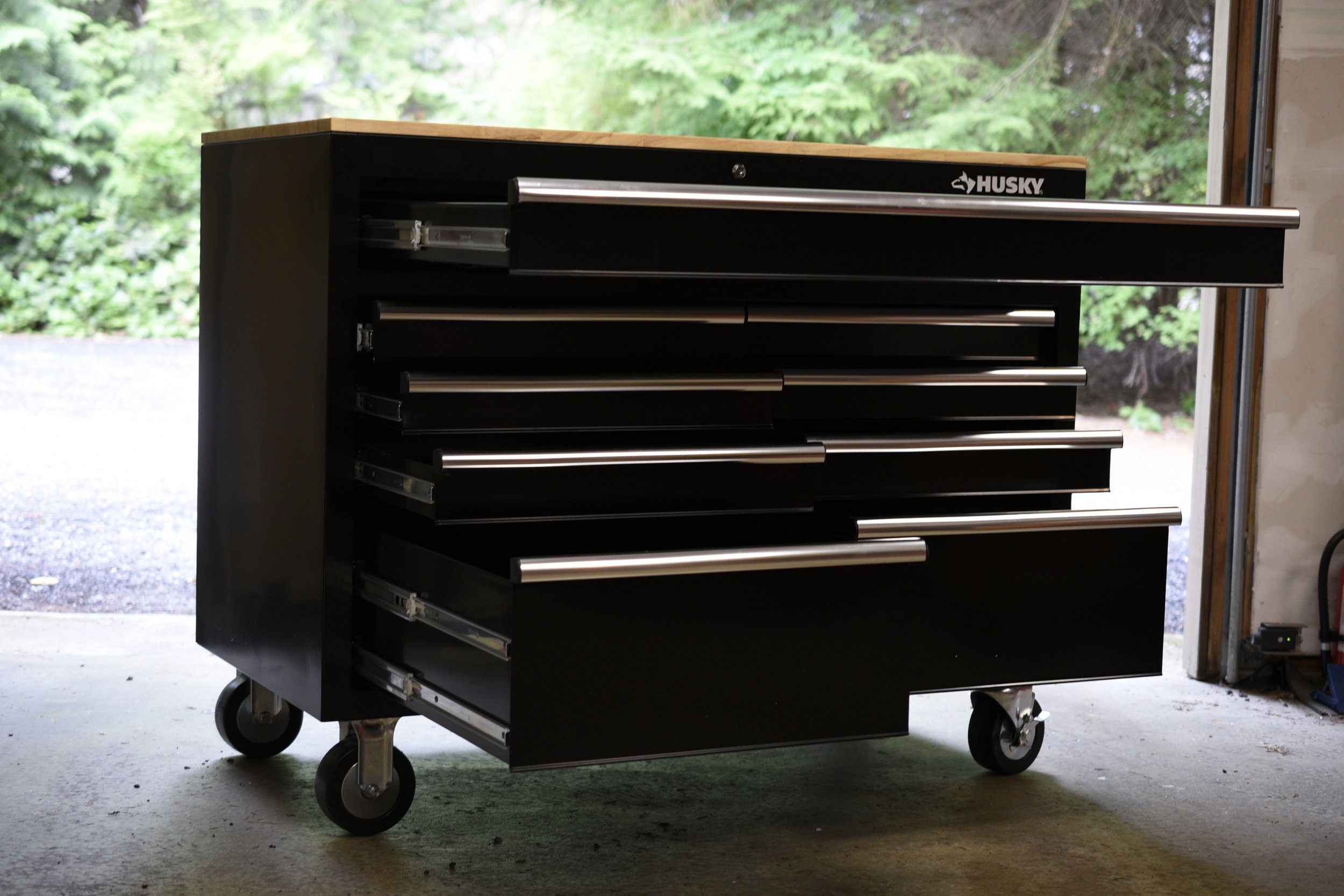 Husky 9 Drawer Workbench Review Anne Of All Trades