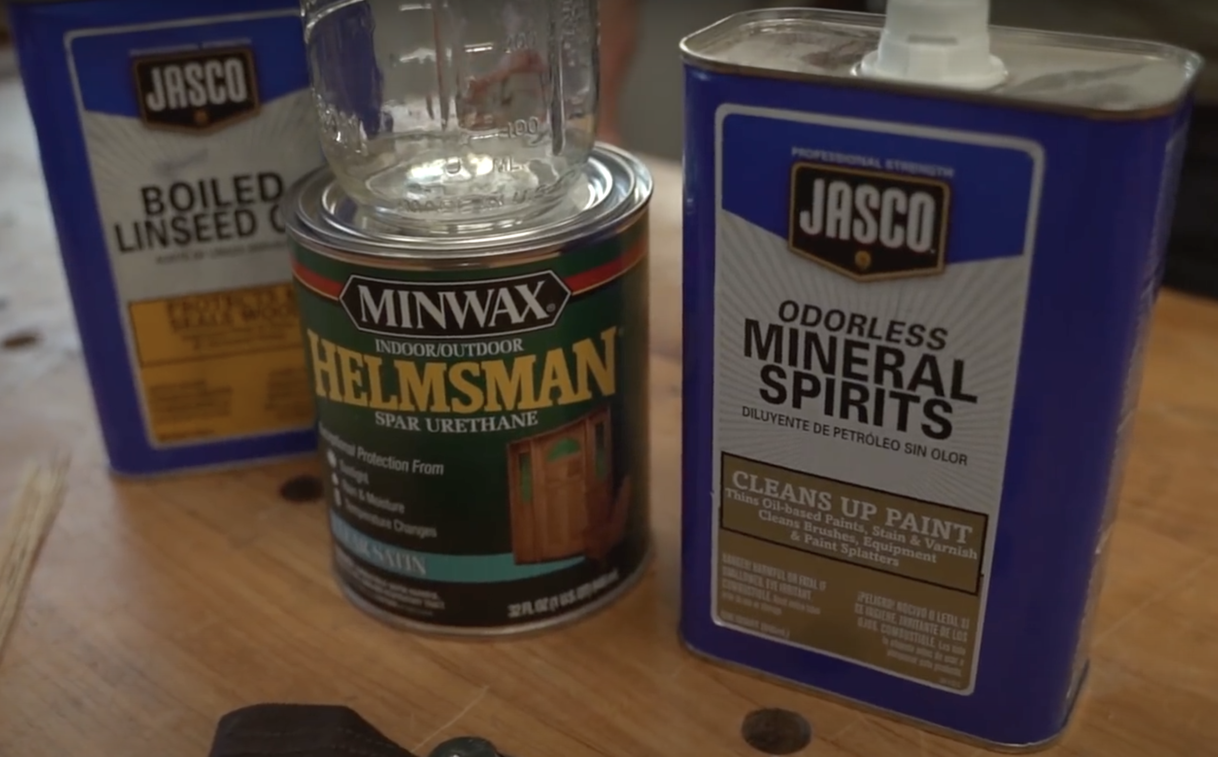 PRESERVING “exterior log siding” (linseed oil, mineral spirits) 