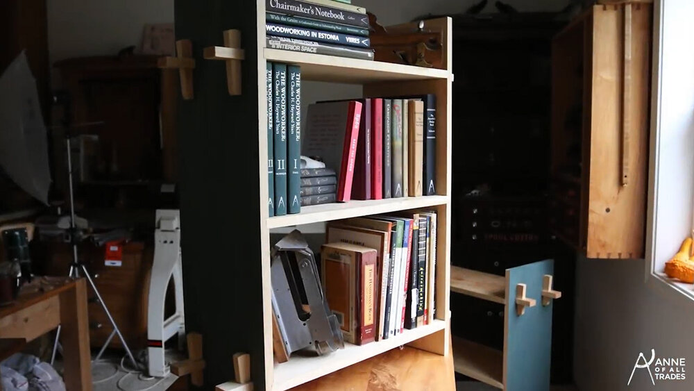 Tusk Bookshelf Build, 7 Foot Bookcase Plans