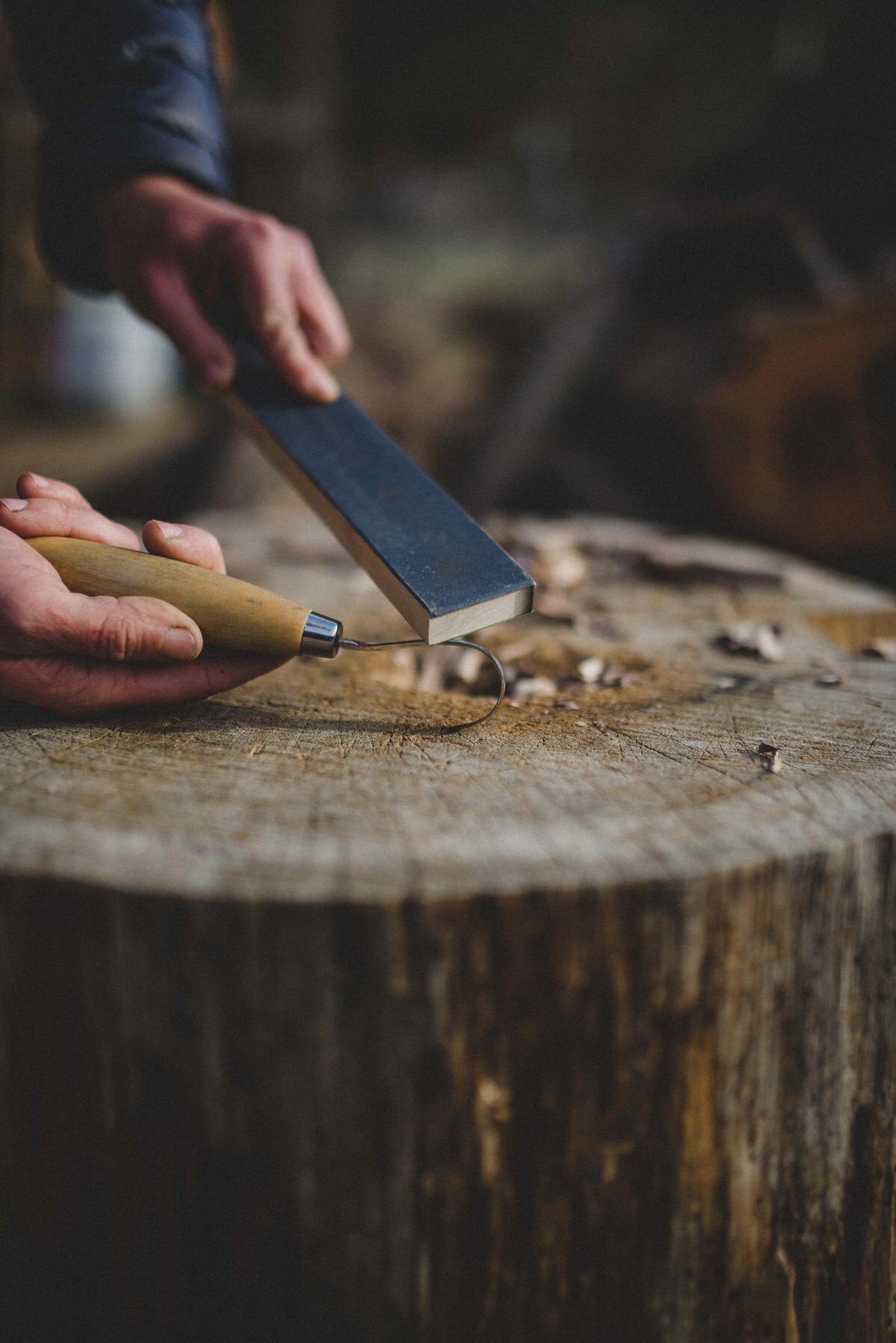 How to Sharpen a Hook Knife — Anne of All Trades