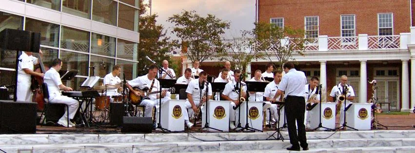 Next wave Jazz Ensemble performing at Washington College.