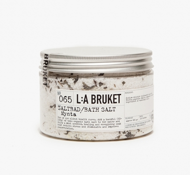 Hailing from Varberg, Sweden, La Bruket is a line of handmade, organic soaps and spa products. La Bruket ensures all of its ingredients and raw materials are ecologically certified to create a natural blend of herbs, vegetable, and essential oils offering energizing, moisturizing, softening, and healing qualities.