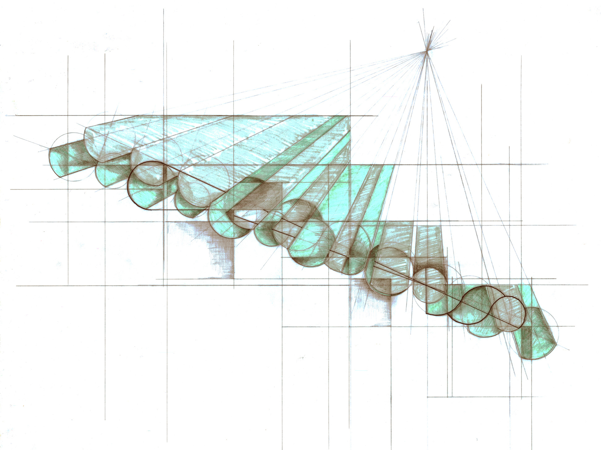 Sketch - Drafted Cylinders