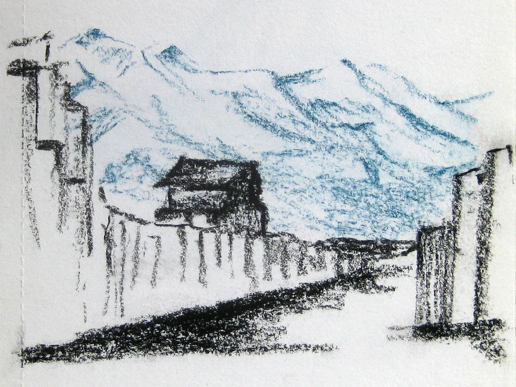 Travel Sketch - Pompei