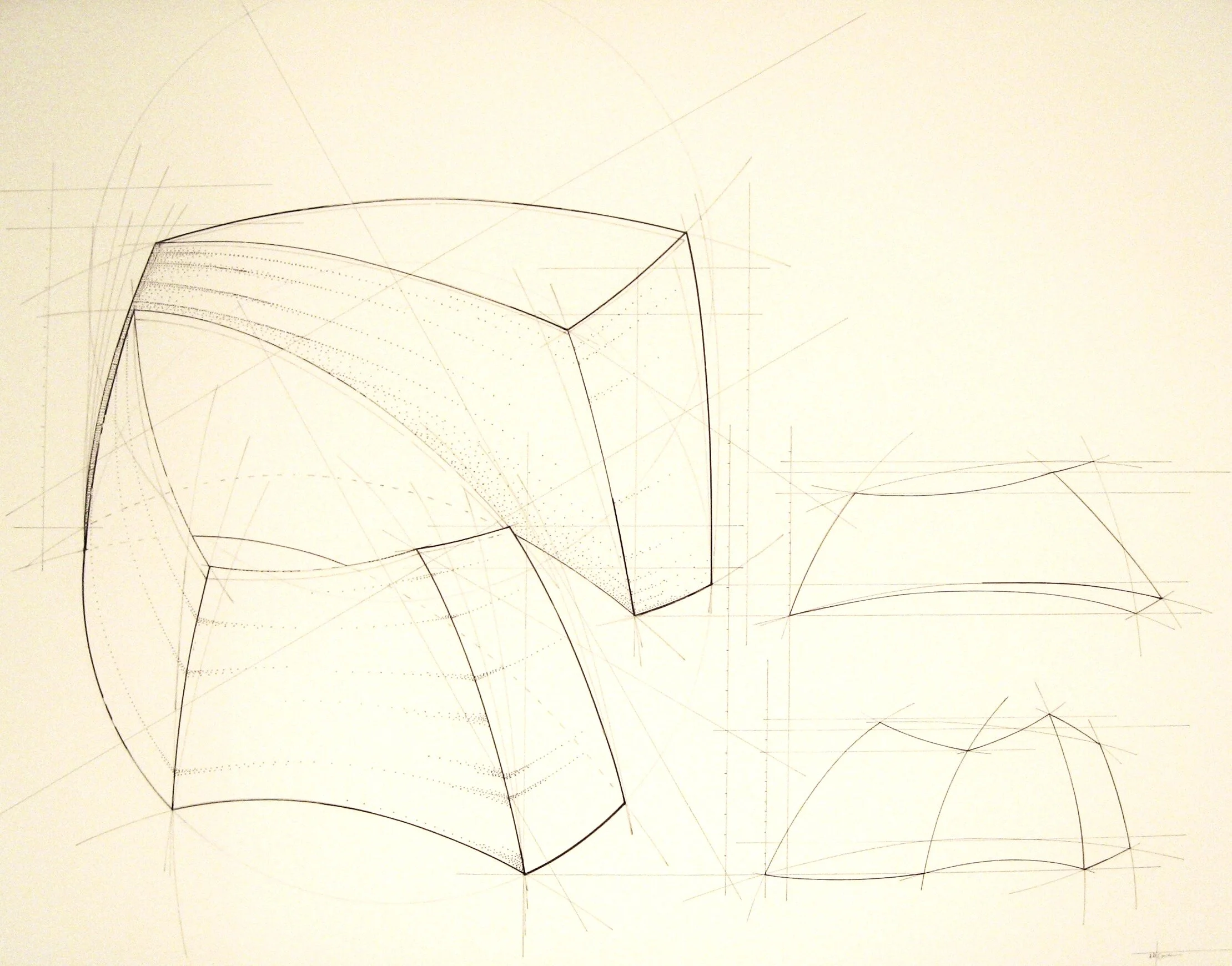 Drafted Sketch - Eliptical Vessel
