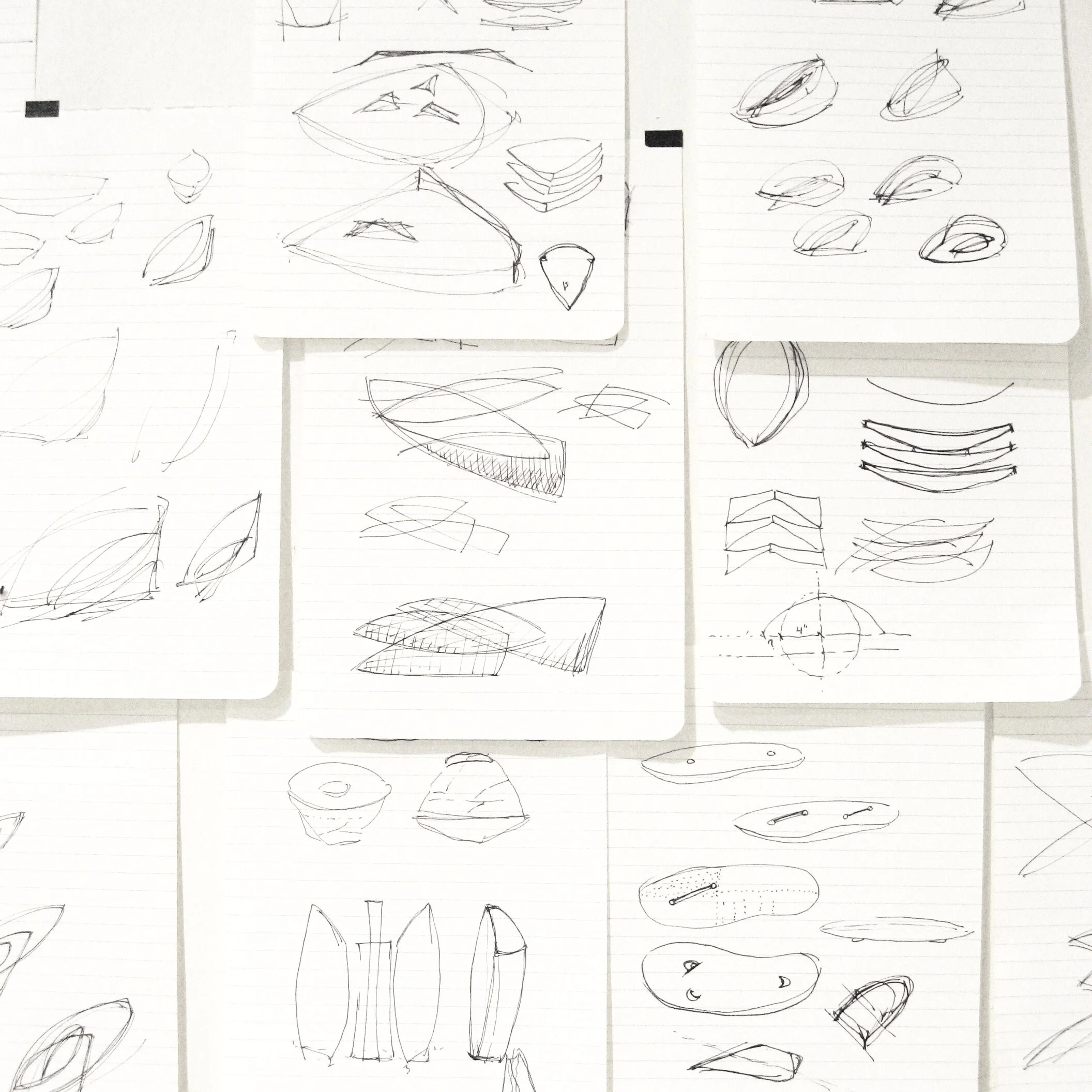 Sketches - Drafted Vessels