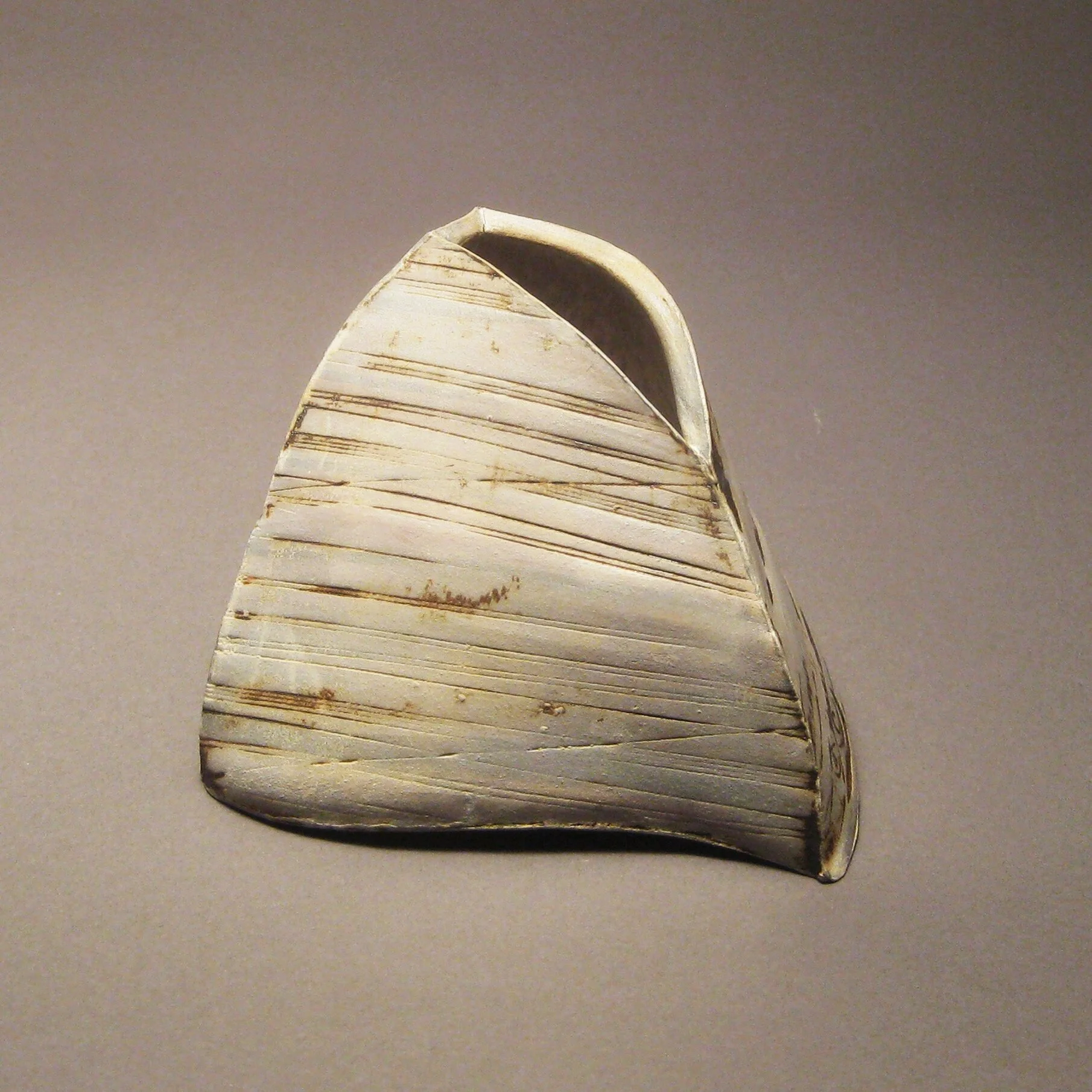 Sloped Vessel, blue