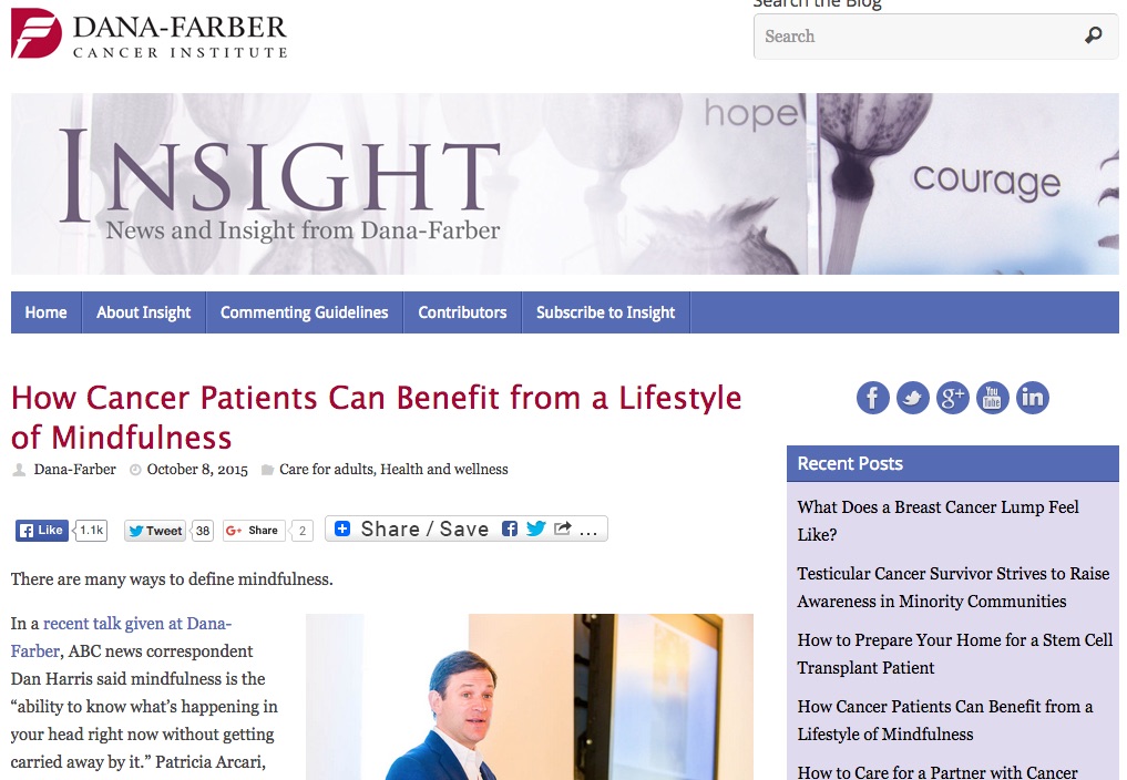 How Cancer Patients Can Benefit from Mindfulness