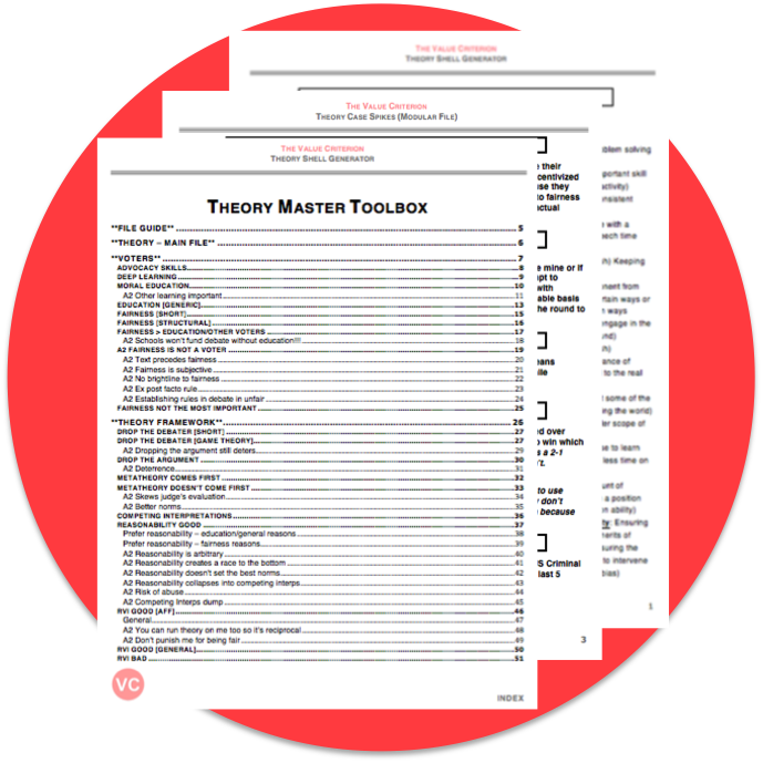 Theory Master Toolbox