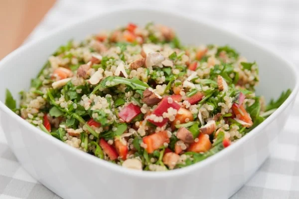  A salad can be a delicious, filling, nutritious meal.
