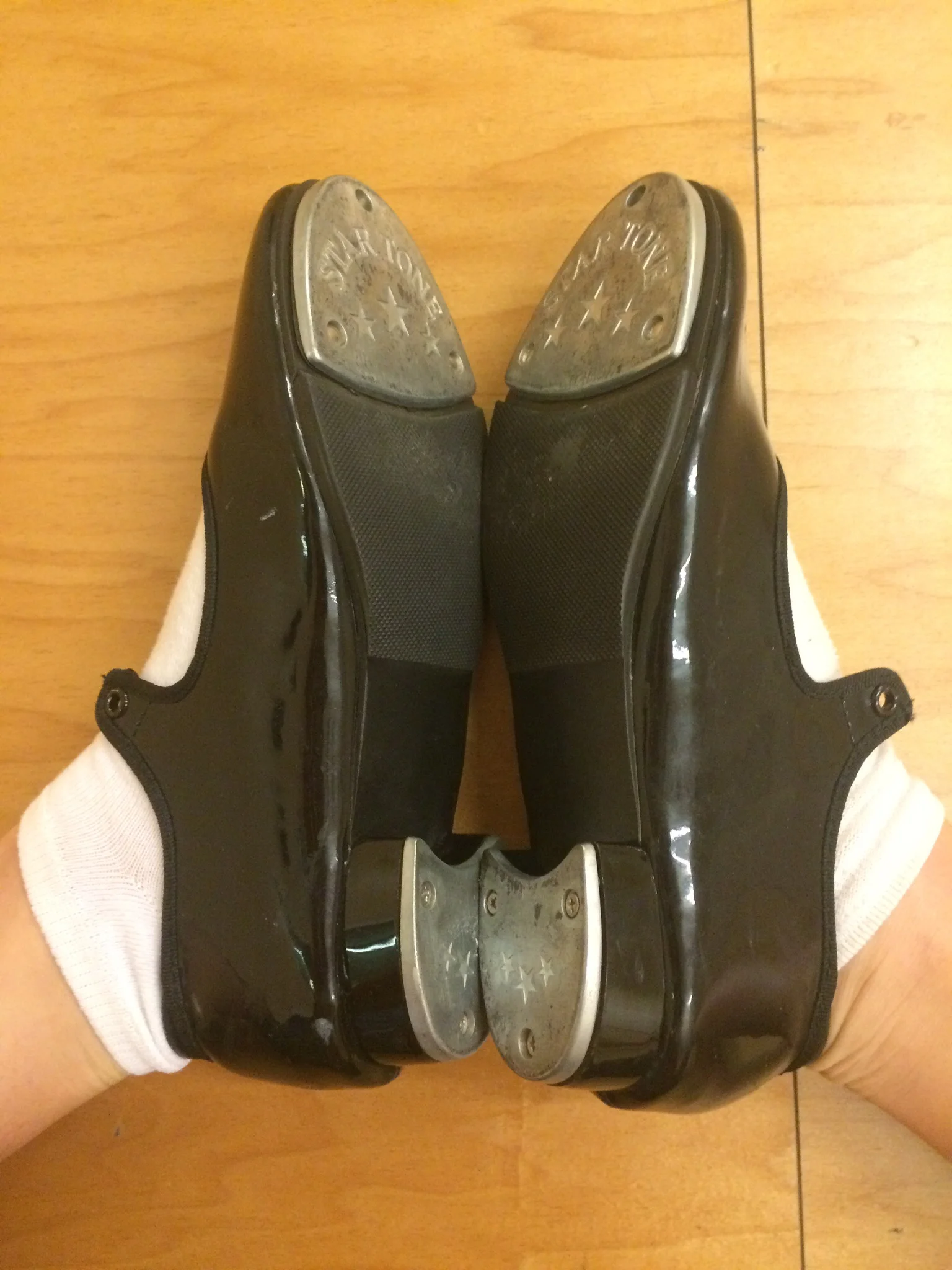 Tap-a-holic has tap shoes available to rent for $4