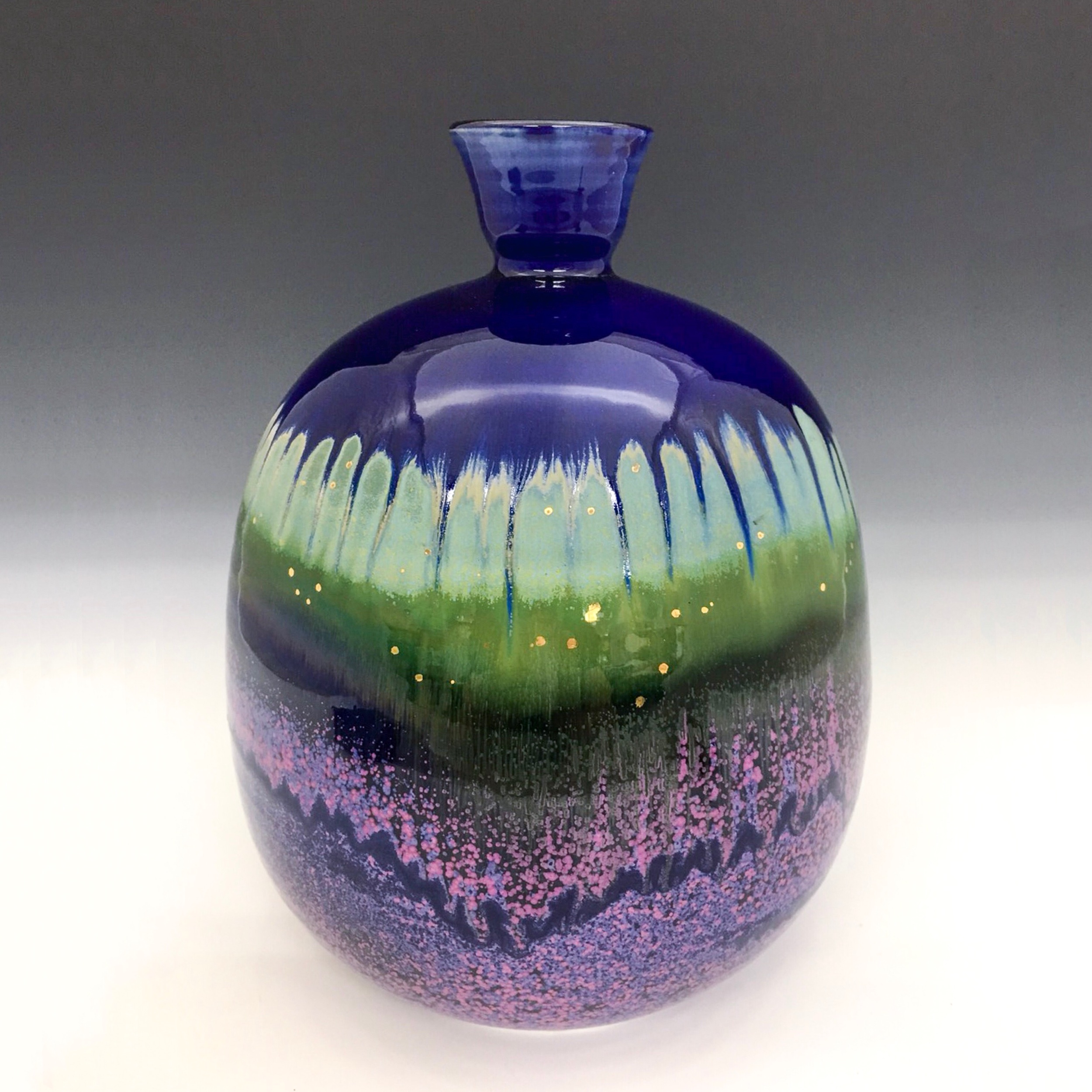 “Rainy Day in Provence” Vase