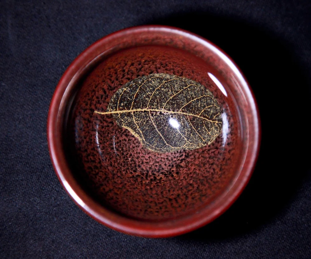 Leaf Tenmoku 木葉天目— Yu-Ying Huang Ceramics 黃玉英陶藝