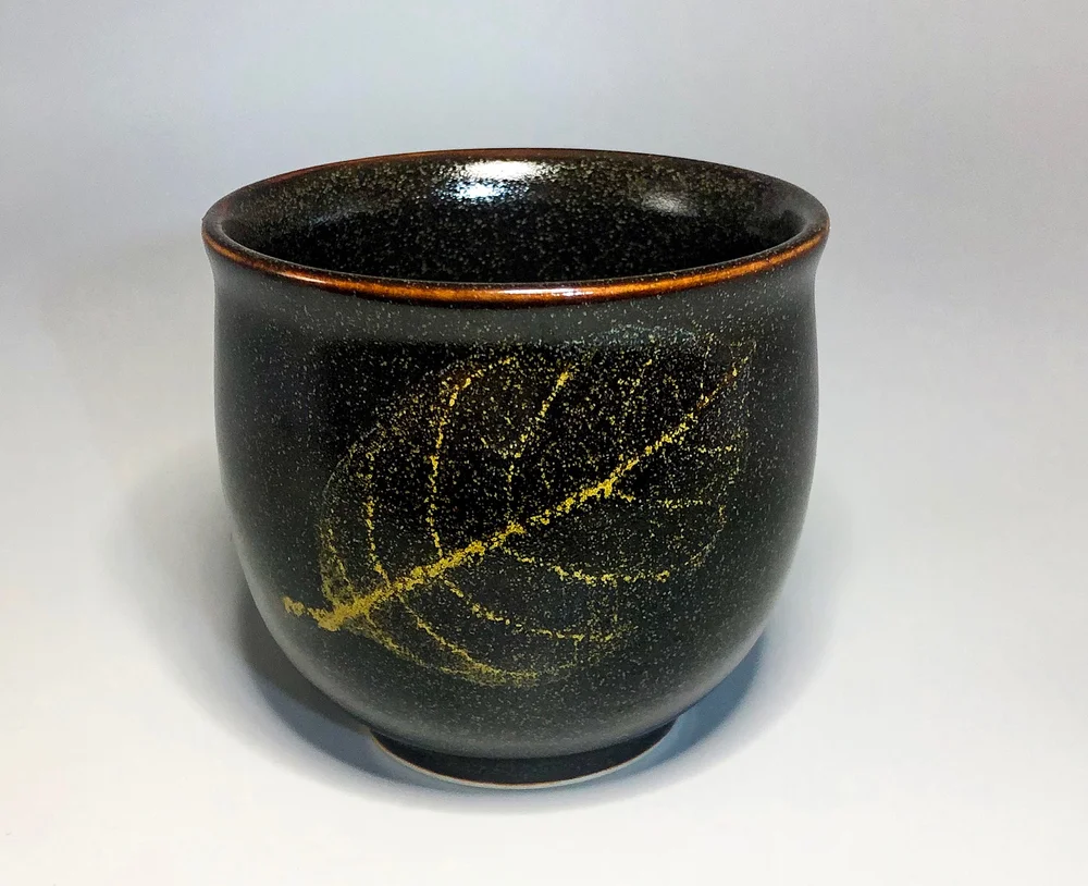 木葉 天目 茶碗 ポストカード：重文 木葉天目茶碗(中国陶磁C12) | ポストカード